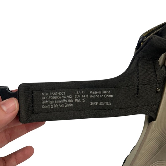 Ozark‎ Trail Sport Sandals Men's 11 Green Adjustable Outdoor Core Hiking Beach - Picture 7 of 8